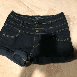 High waisted shorts